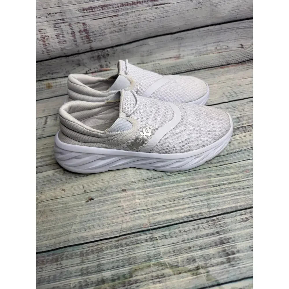Hoka Ora Recovery Shoe 2 White Slip On Comfort Shoes Women’s 9